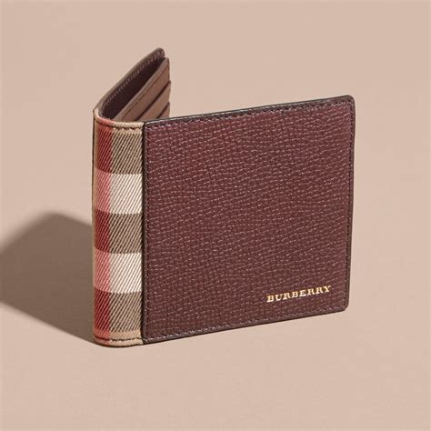 mens burberry wallet